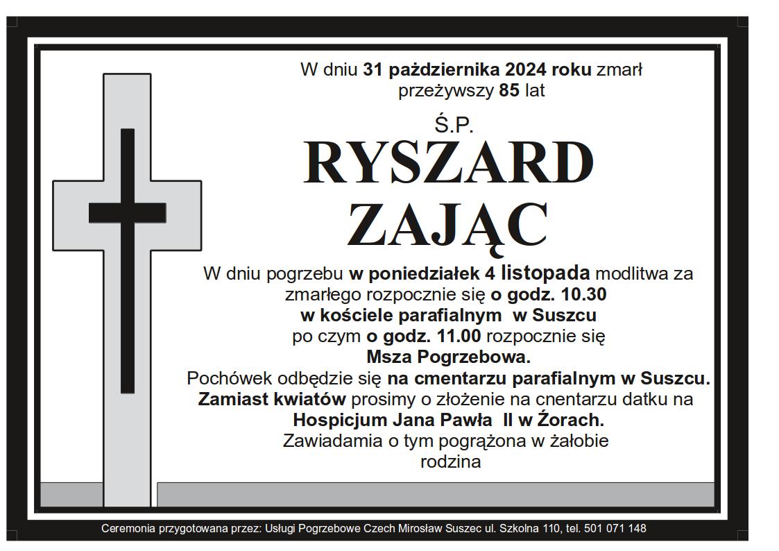 Klepsydra Suszec Ryszard Zając