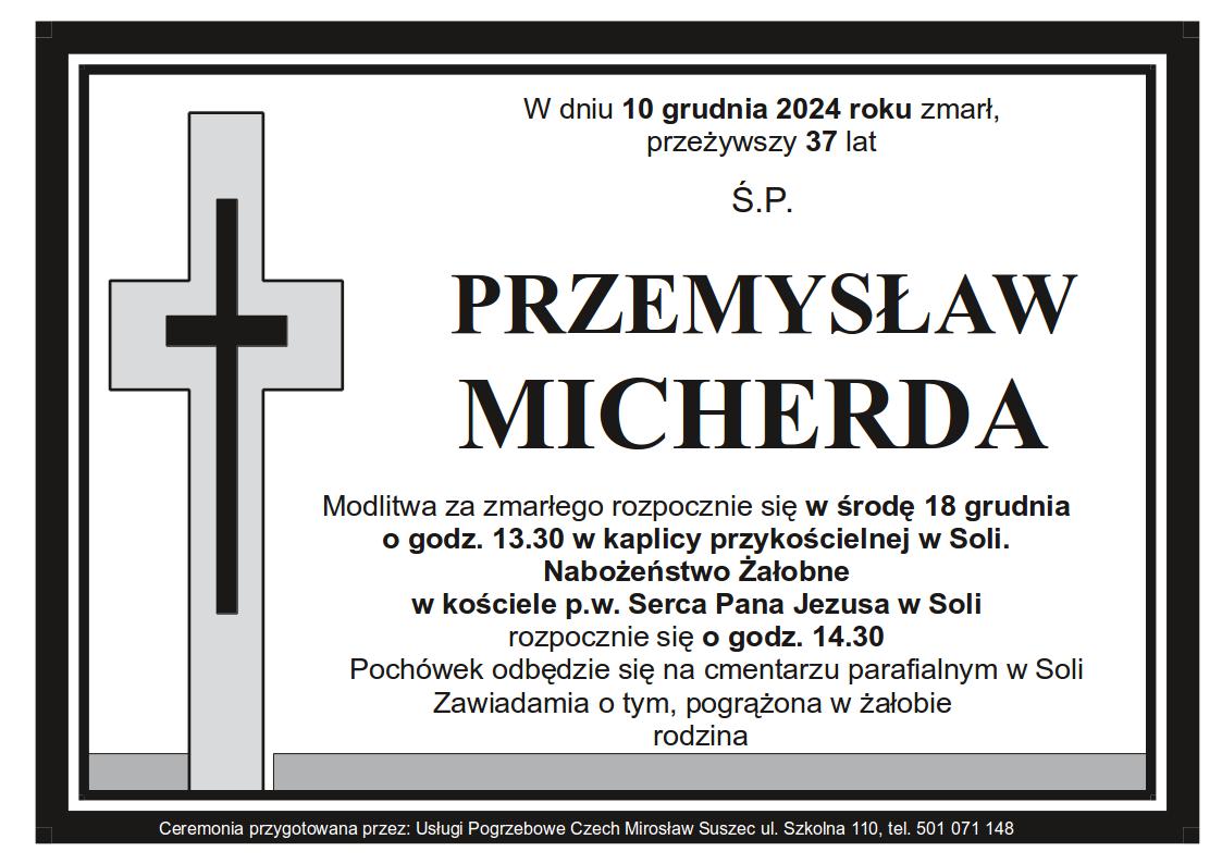 Klepsydra w Soli Przemysław Micherda
