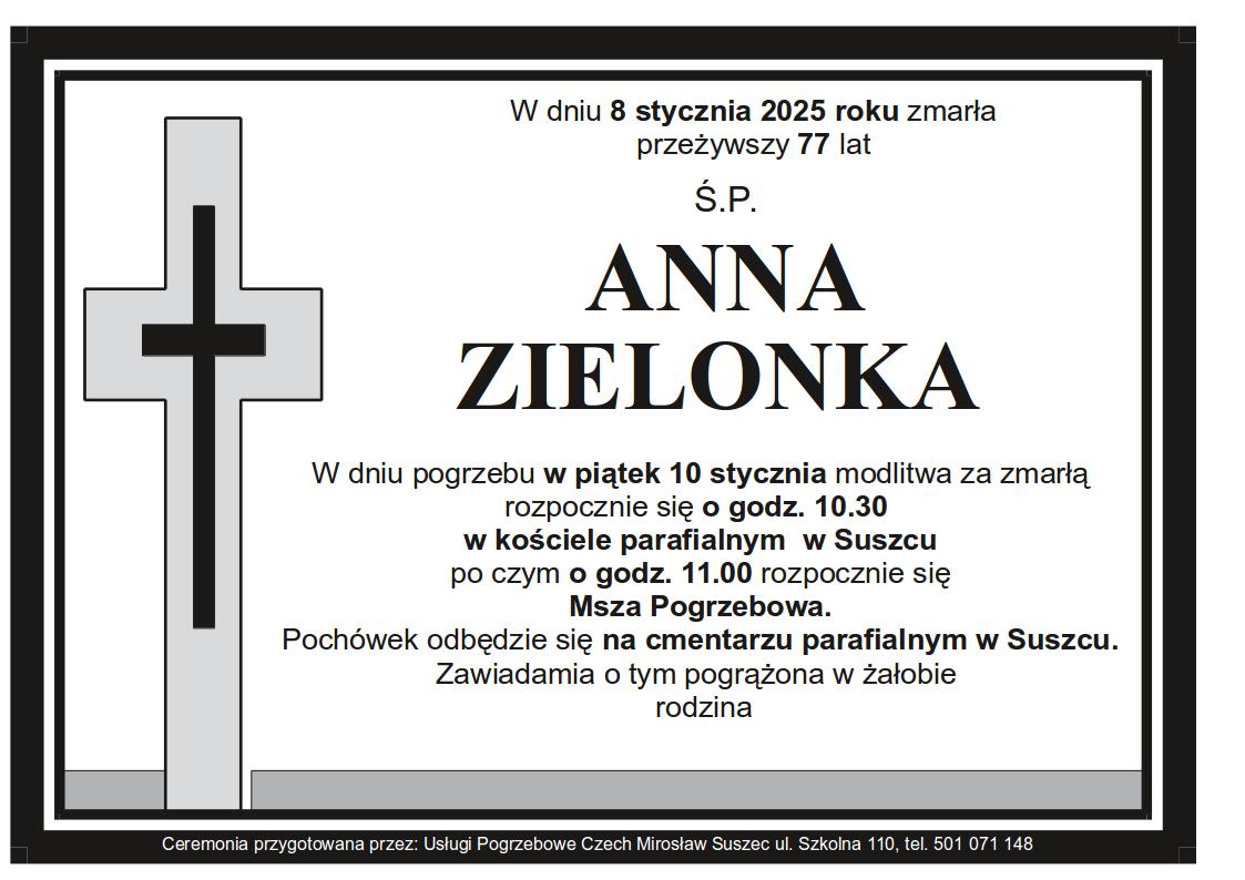 Anna Zielonka klepsydra Suszec