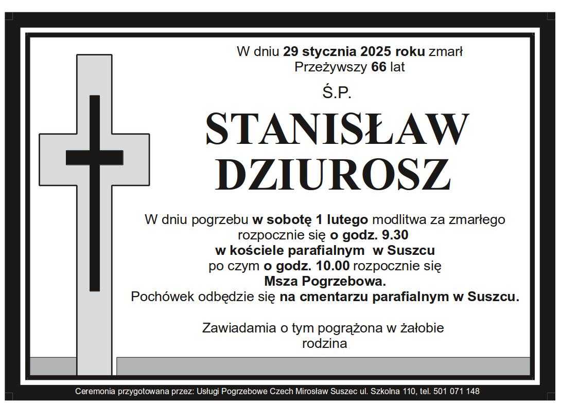 Klepsydra Suszec stanisław Dziurosz