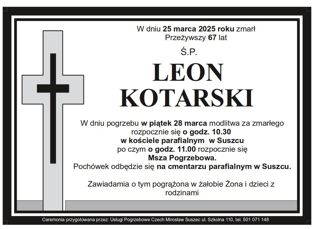 Klepsydra Suszec Leon Kotarski