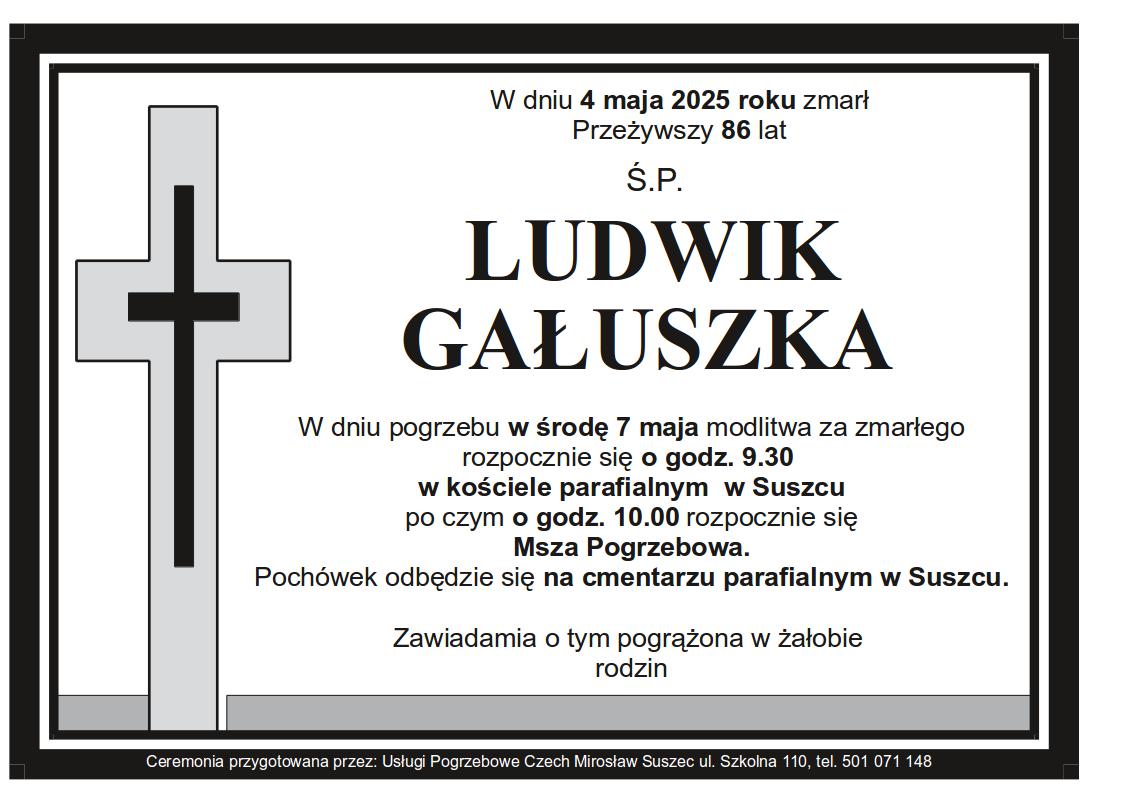 Klepsydra Suszec Ludwik Gałuszka