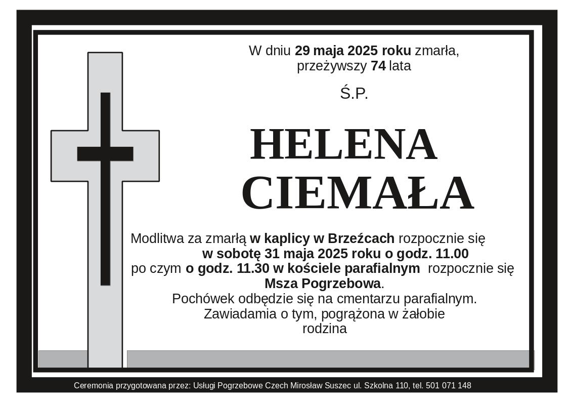 klepsydra Brzeźce Helena Ciemała