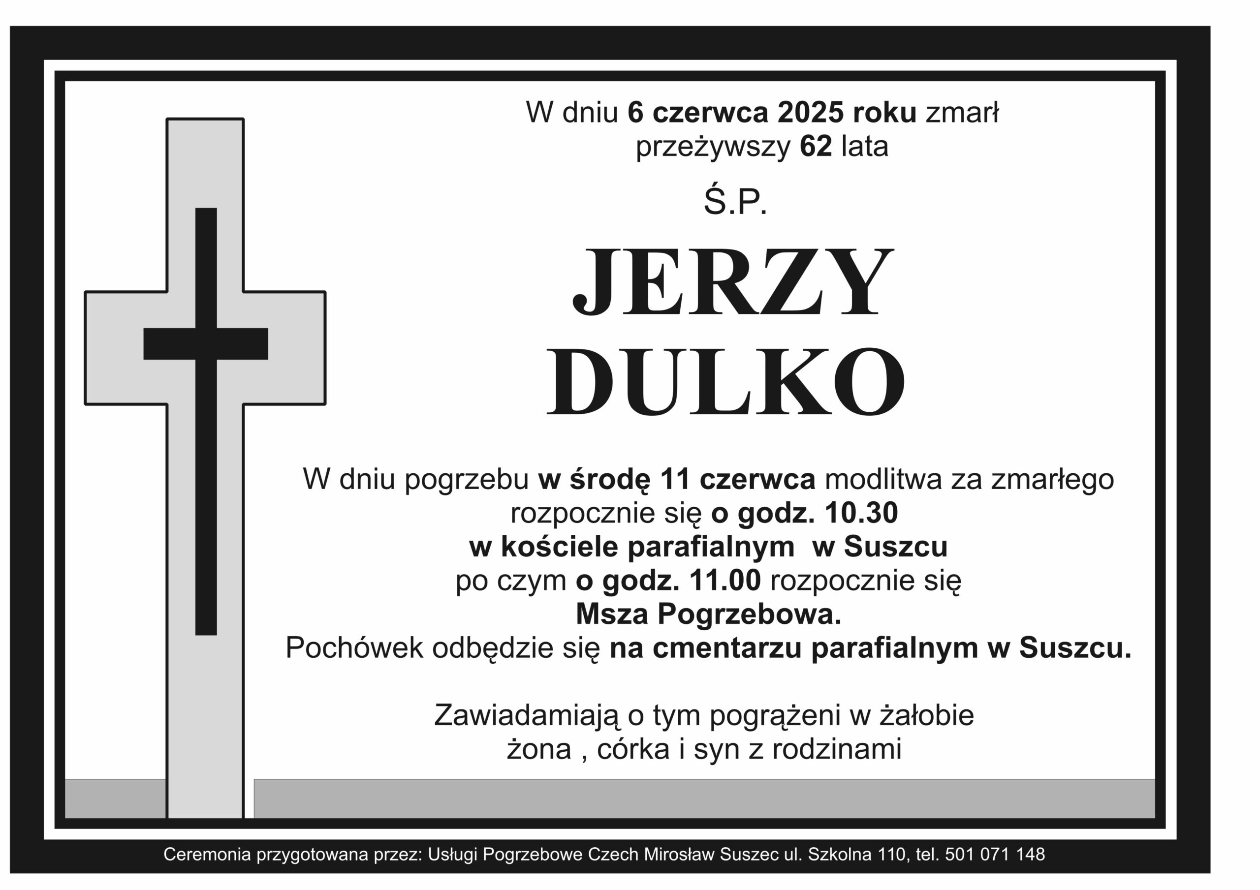klepsydra Suszec Jerzy Dulko