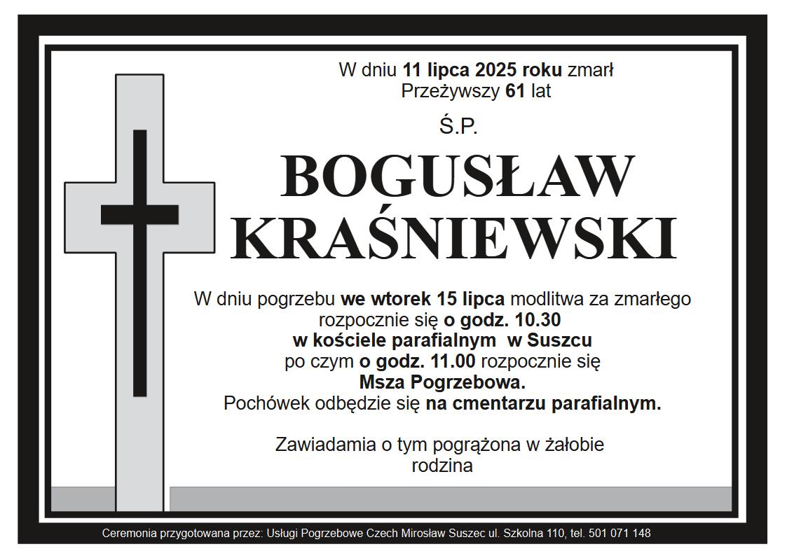 klepsydra Suszec Bogusław Kraśniewski