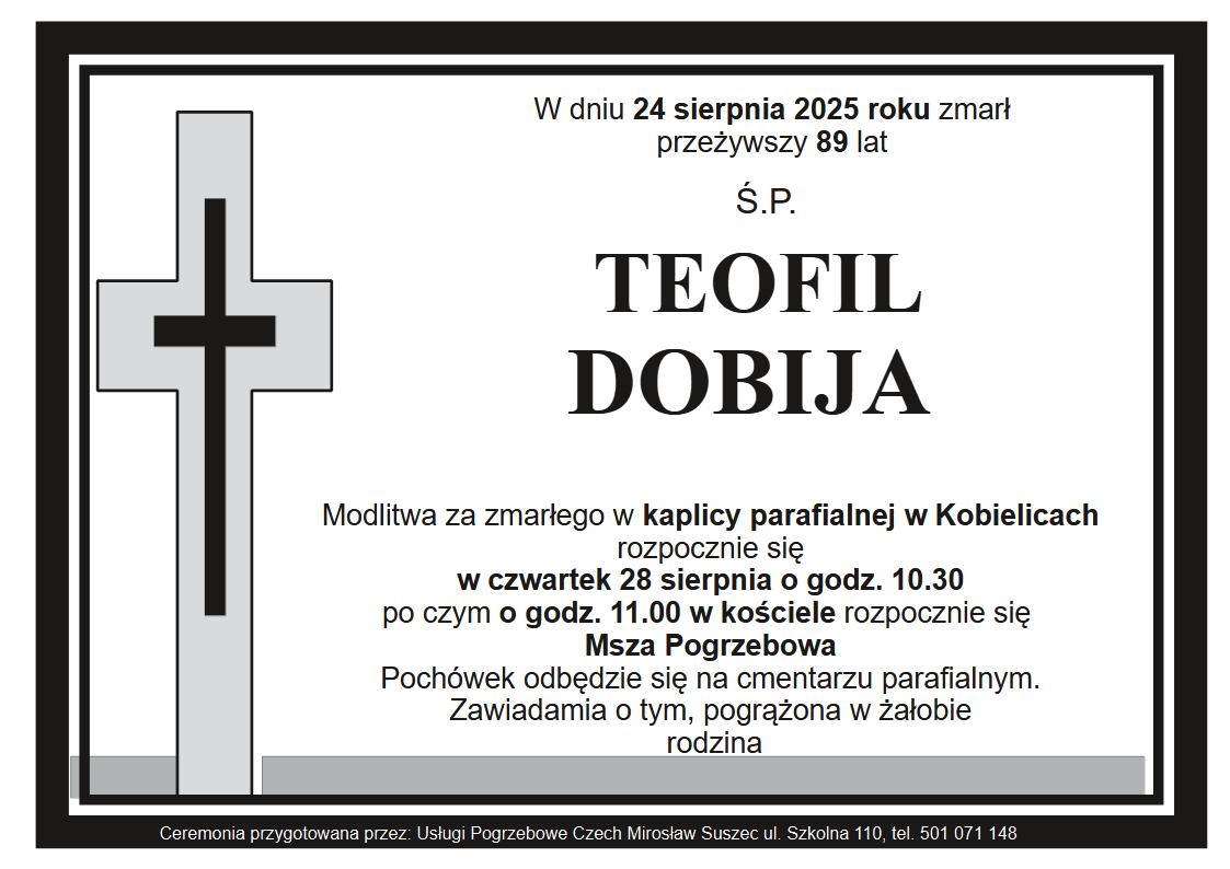 klepsydra Kobielice Teofil Dobija