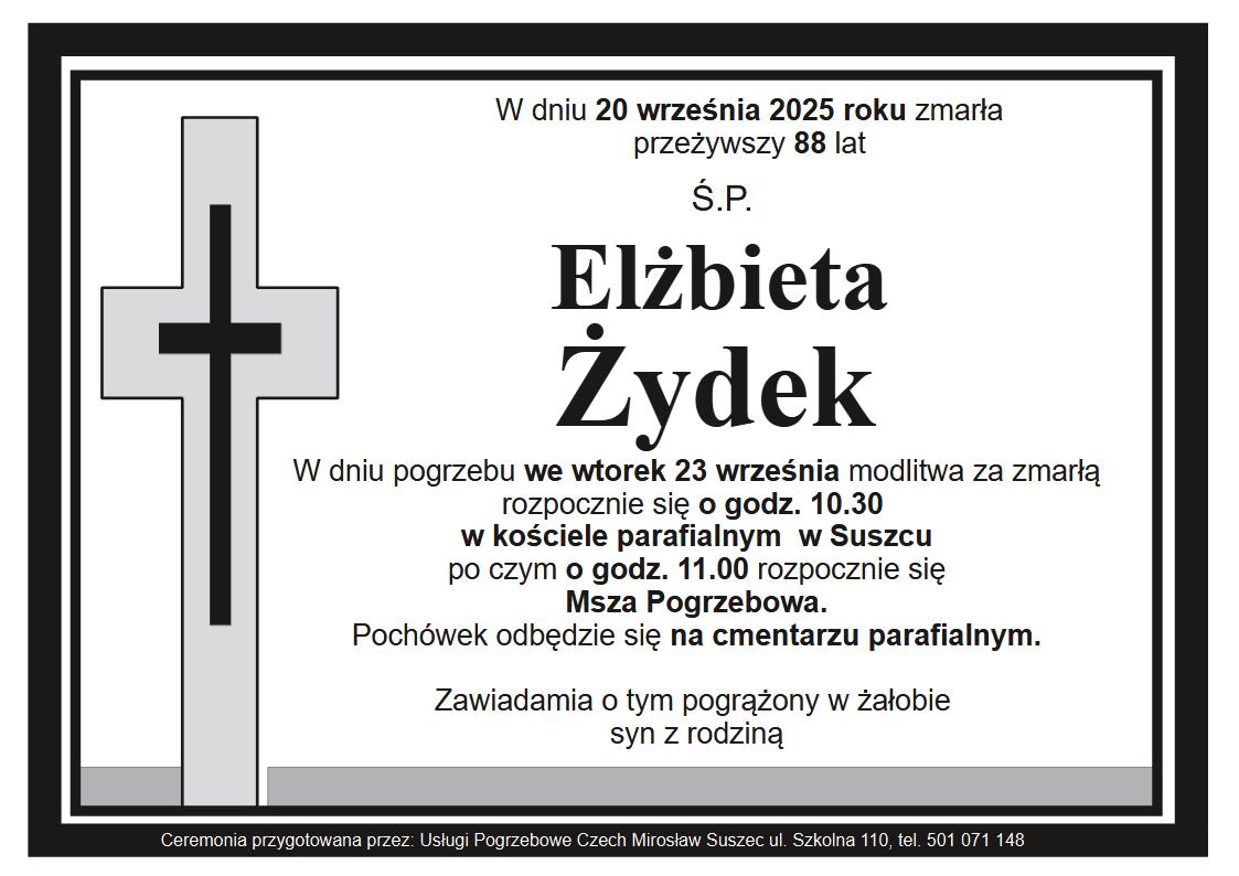 klepsydra suszec Elżbieta Żydek