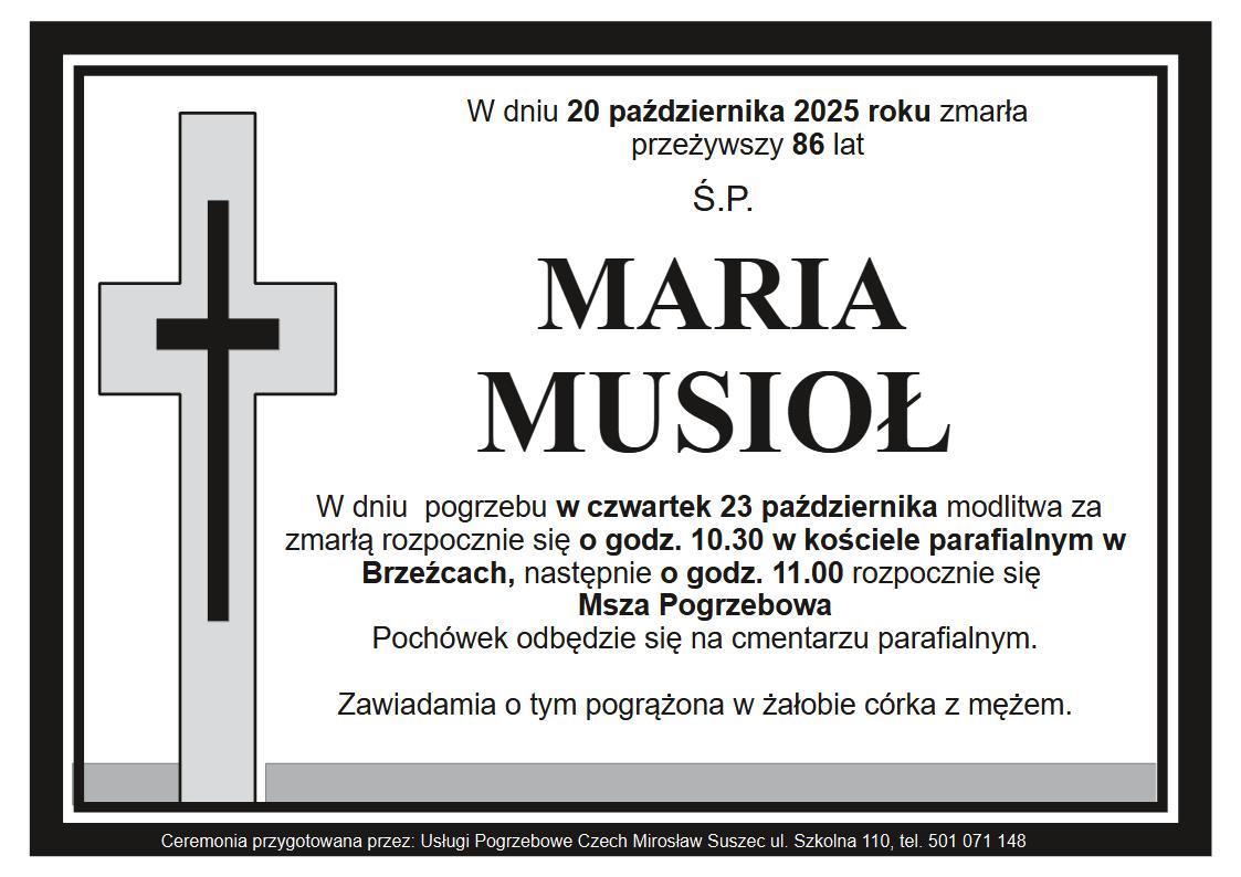 klepsydra Brzeźce Maria Musioł