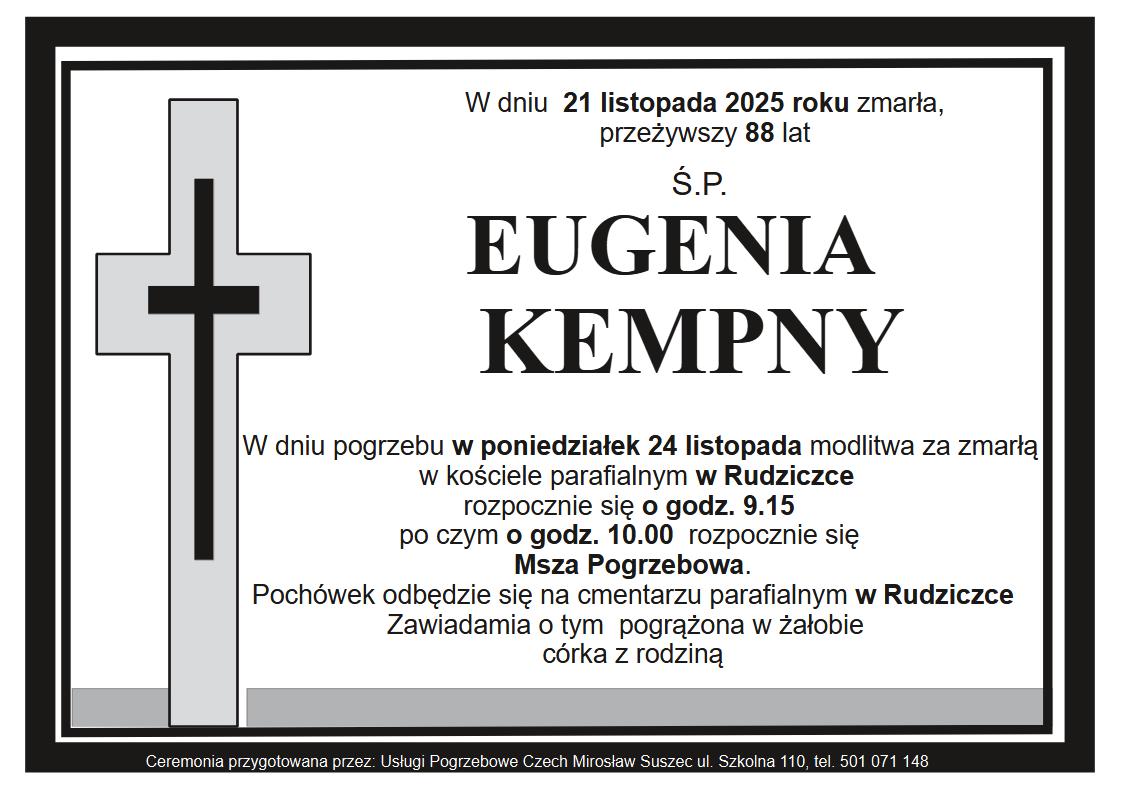 klepsydra Rudziczka Eugenia Kempny