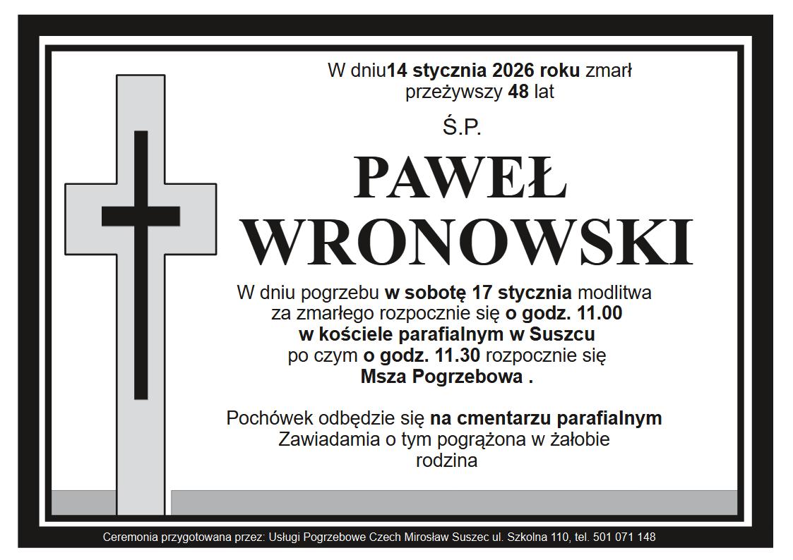 klepsydra Suszec Paweł Wronowski