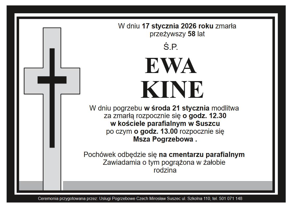 klepsydra Suszec Ewa Kine