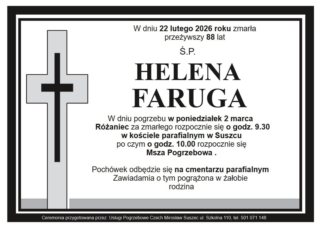 klepsydra Suszec Helena Faruga