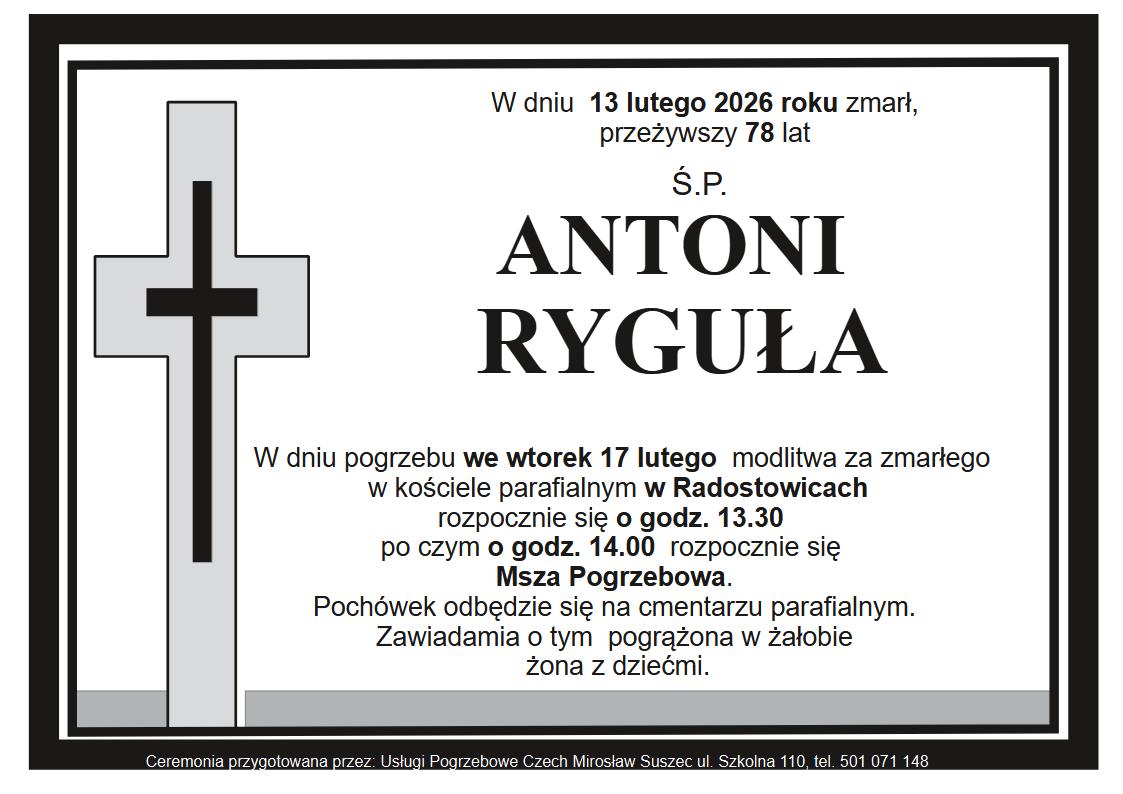 klepsydra Radostowice Antoni Ryguła