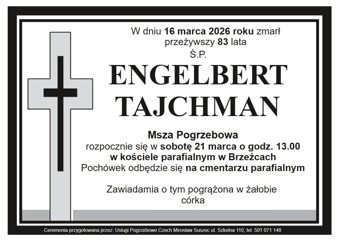 klepsydra Brzeźce Engelbert Tajchman
