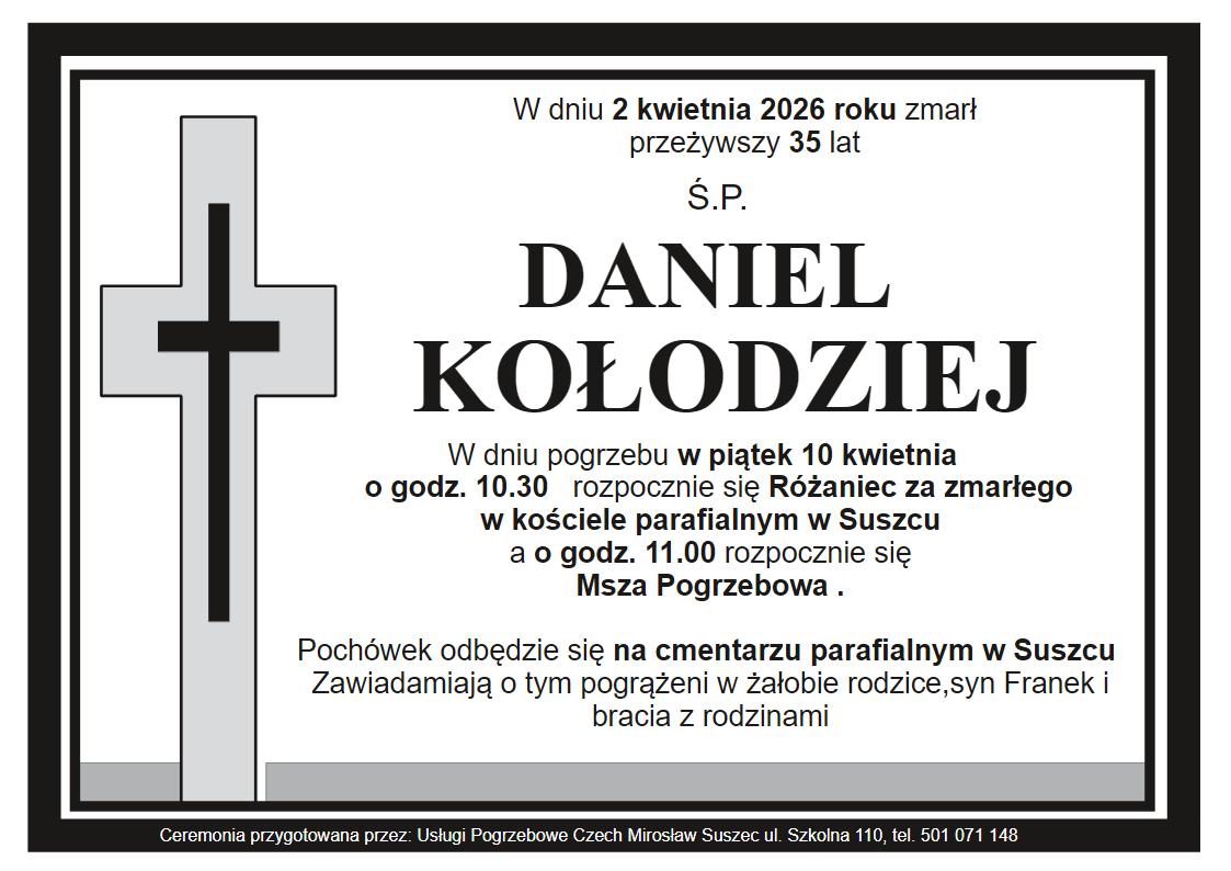 klepsydra Suszec Daniel Kołodziej