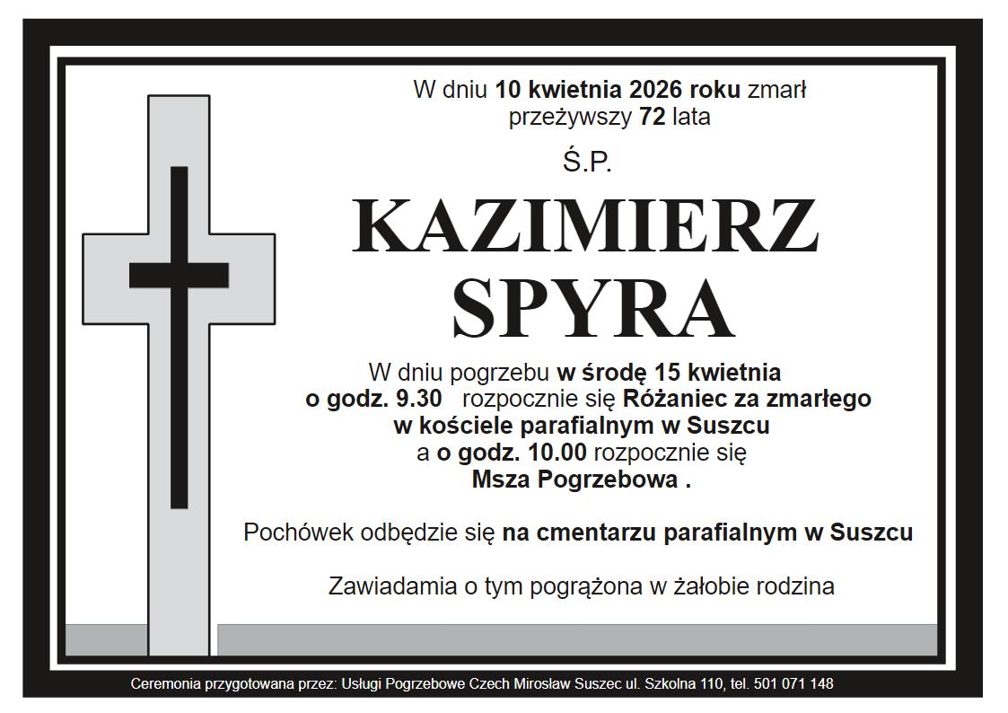 klepsydra Suszec kazimierz spyra