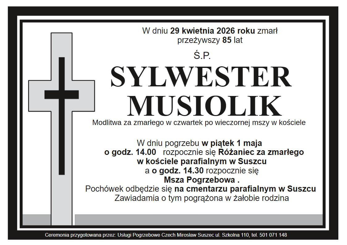 klepsydra Suszec Sylwester Musiolik