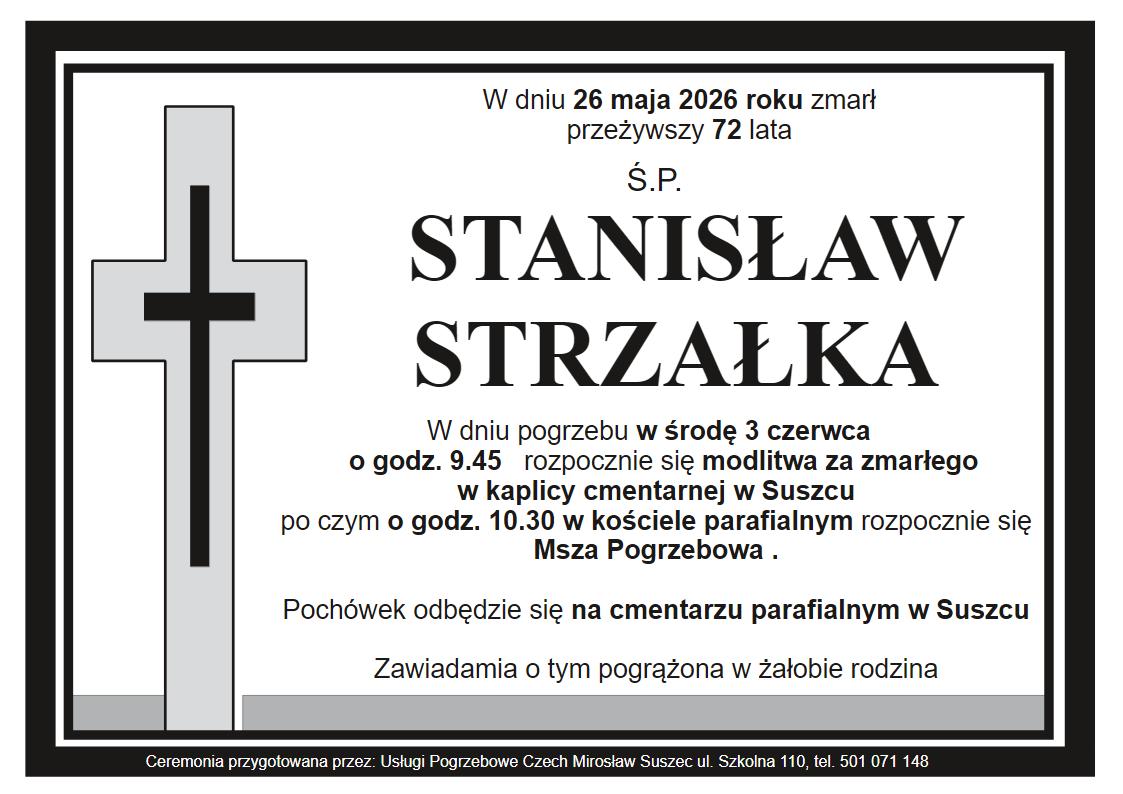 klepsydra Suszec Stanisław Srzałka
