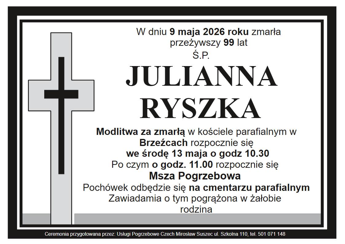 Klepsydra Brzeźce Julianna Ryszka