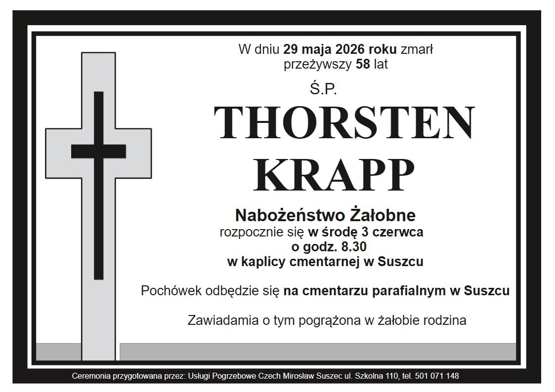 klepsydra Suszec Thorsten Krapp