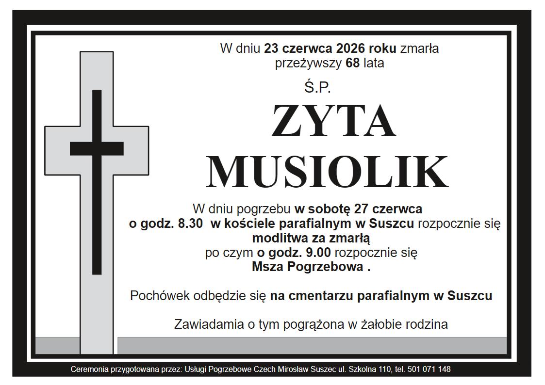klepsydra Suszec zyta musiolik